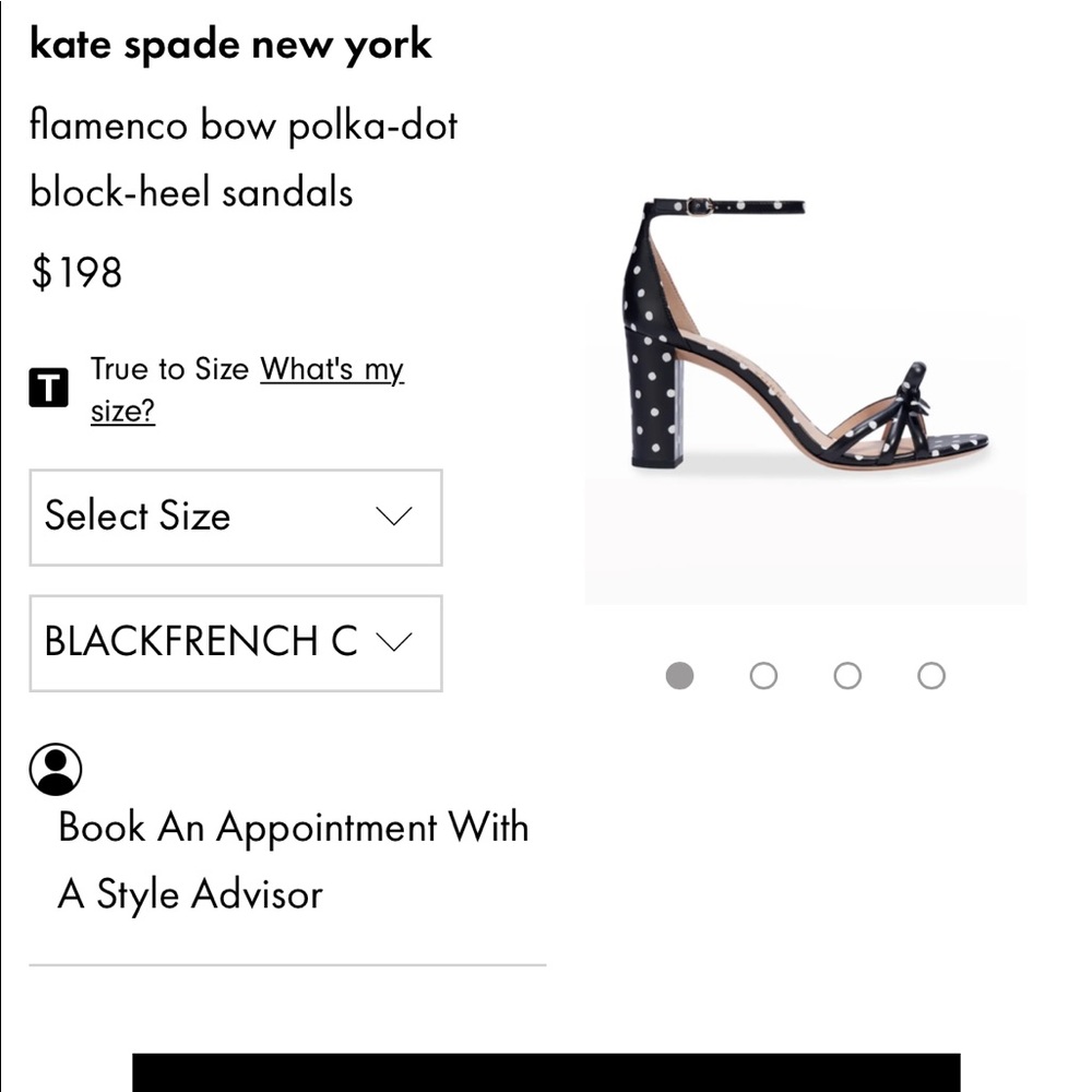 NWT Kate Spade Flamenco Heels
